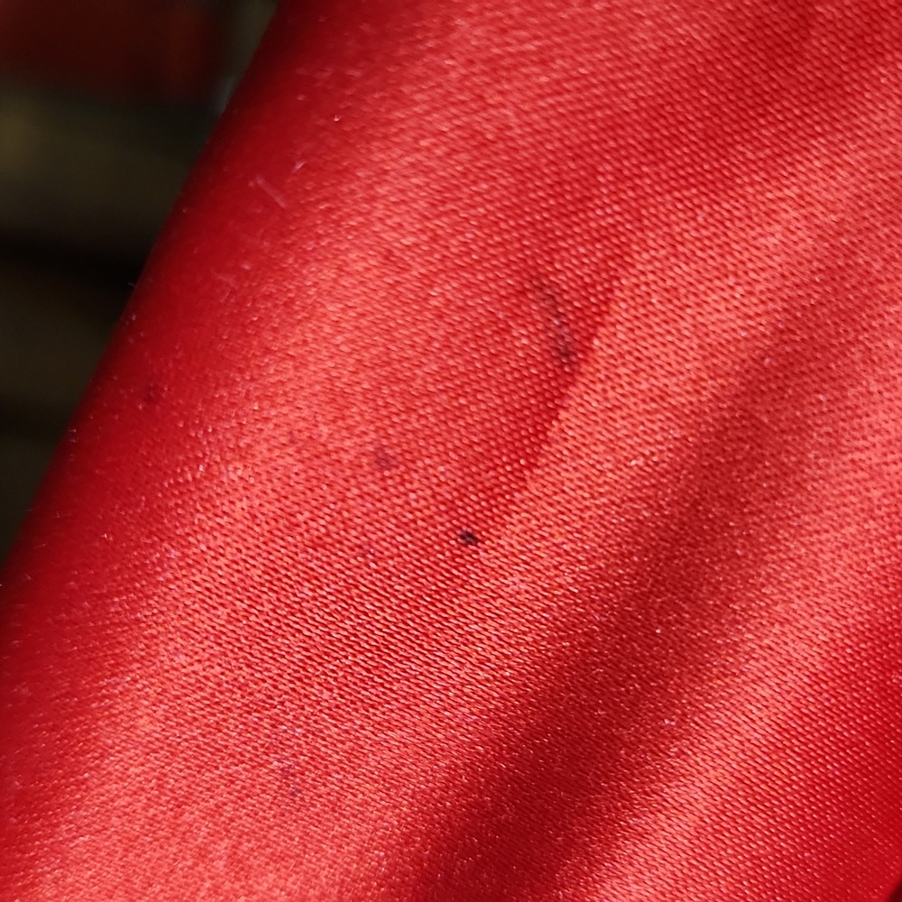 Coach Park Signature Carrie Tote, Red Leather Trim EUC - Picture 11 of 12